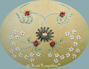 kit de ruban de soie - bouquet douceur
