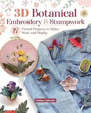 livre Stumpwork Studio Megan Zaniewski