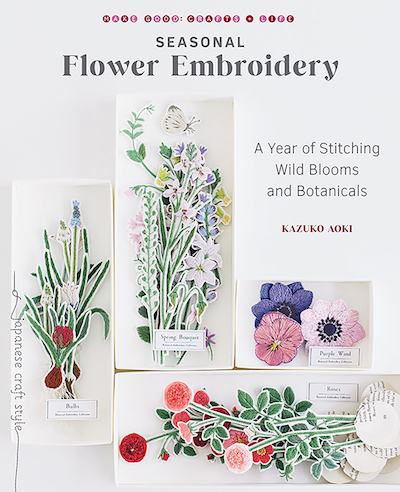 Seasonal Flower Embroidery Kazuko Aoki