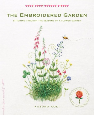 livre The Embroidered Garden Kazuko Aoki