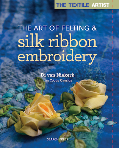 photo livre art of felting and silk ribbon