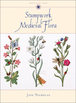 livre de Stumpwork Medieval Flora Jane Nicholas