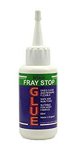 photo: fray-stop glue