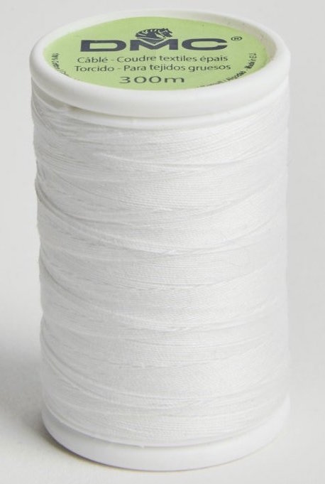 fil DMC coton blanc