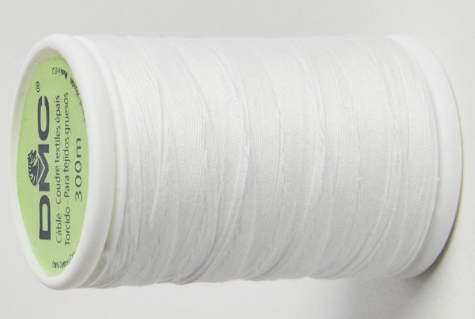 fil DMC coton blanc