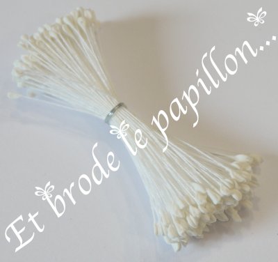 etamine arum blanc mat
