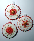 ruban kit boule noel blanc
