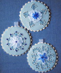 ruban kit boule noel bleu