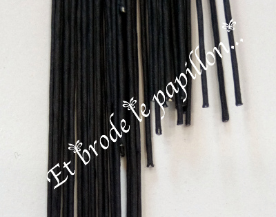 tige noire 050mm (gauge 24)