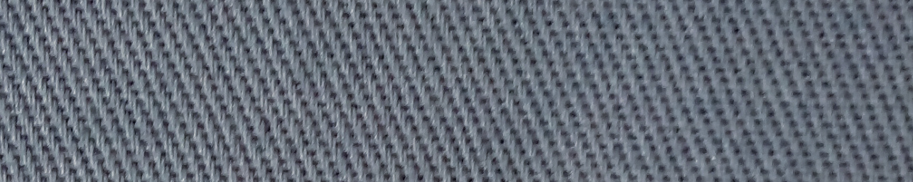photo: tissu crewel coton bleu jean