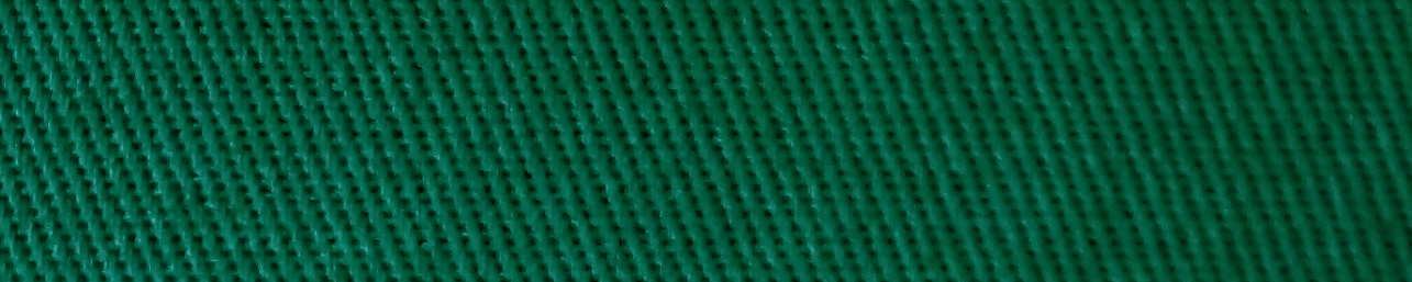 photo: tissu crewel coton vert canard