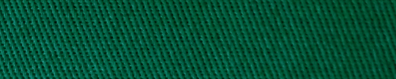 photo: tissu crewel coton vert canard