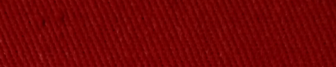 photo: tissu crewel coton rouge grenat