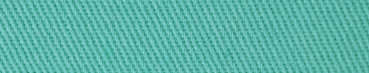 photo: tissu crewel coton bleu gris